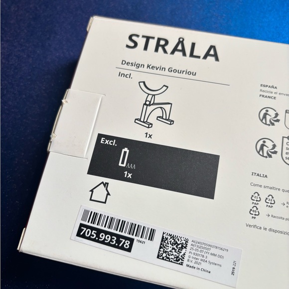 IKEA Wooden Reindeer with Red nose lights up Christmas holiday decoration new - Picture 7 of 12